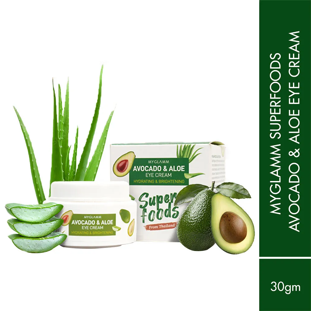 MyGlamm Superfoods Avocado & Aloe Eye Cream