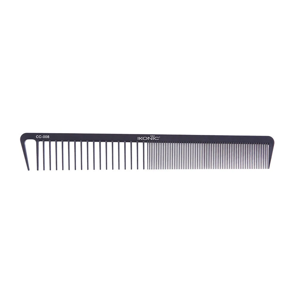 Ikonic Professional Carbon Comb - CC08 (Black)