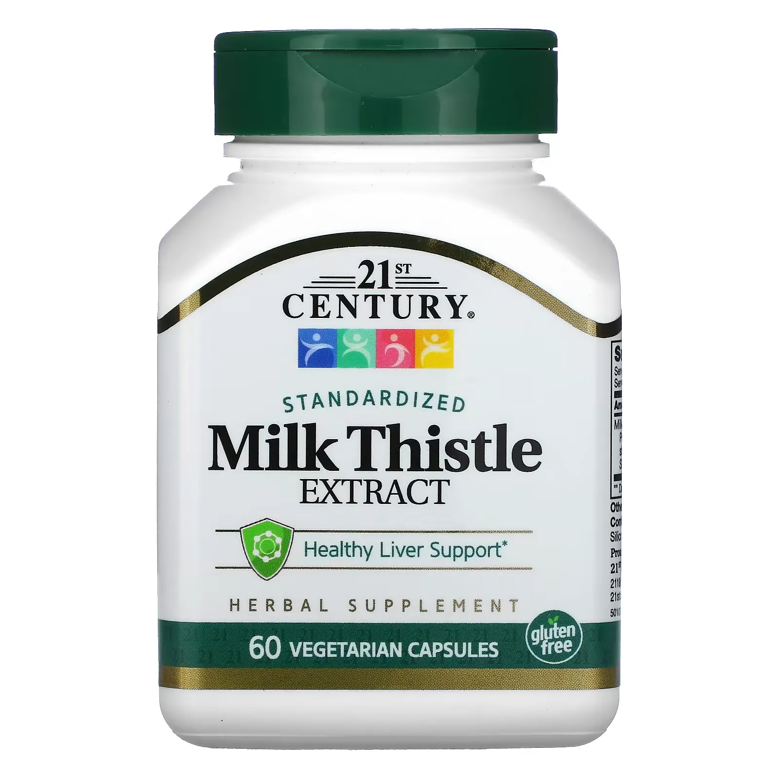 Standardized Milk Thistle Extract, 60 Vegetarian Capsules