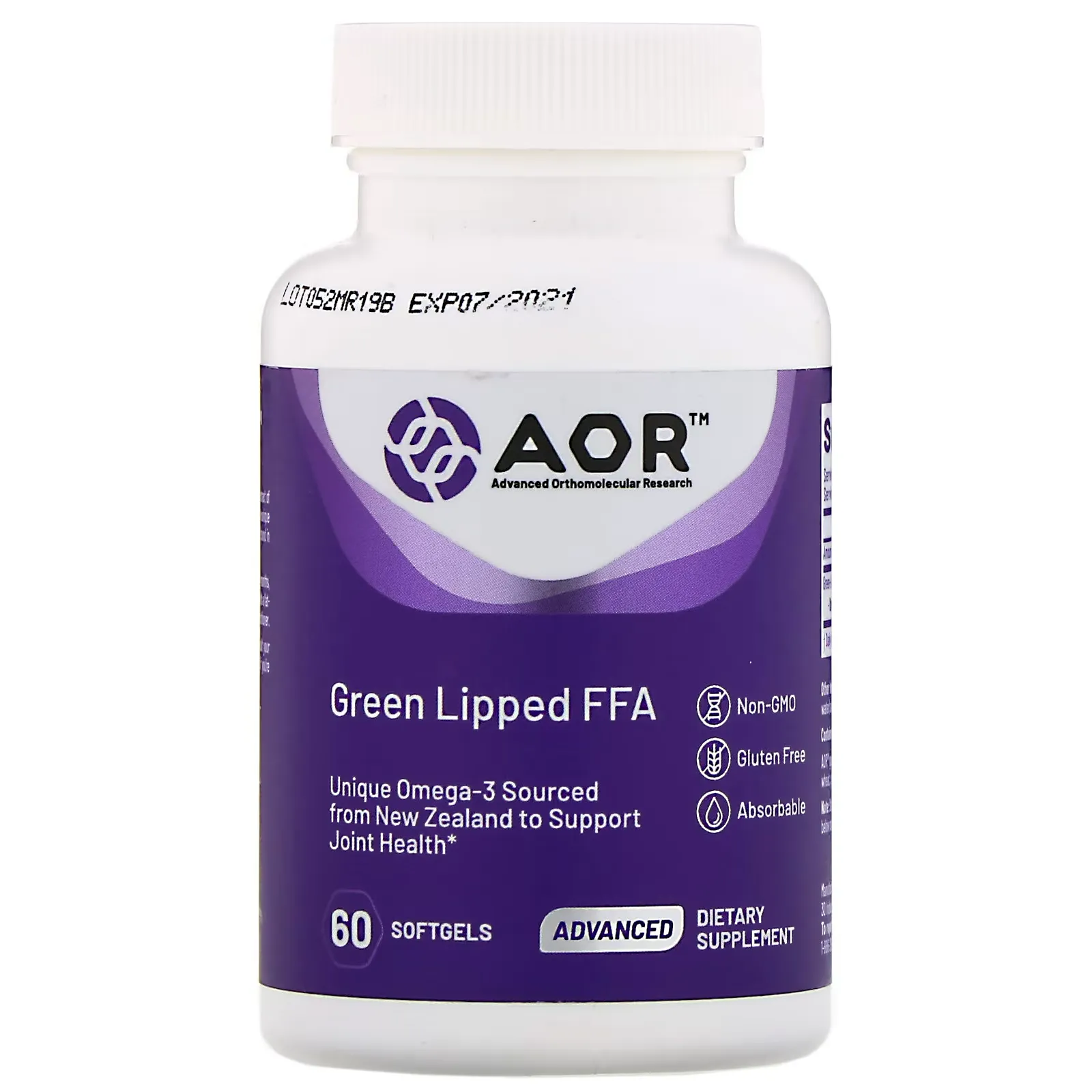 Green Lipped FFA, 60 Softgels