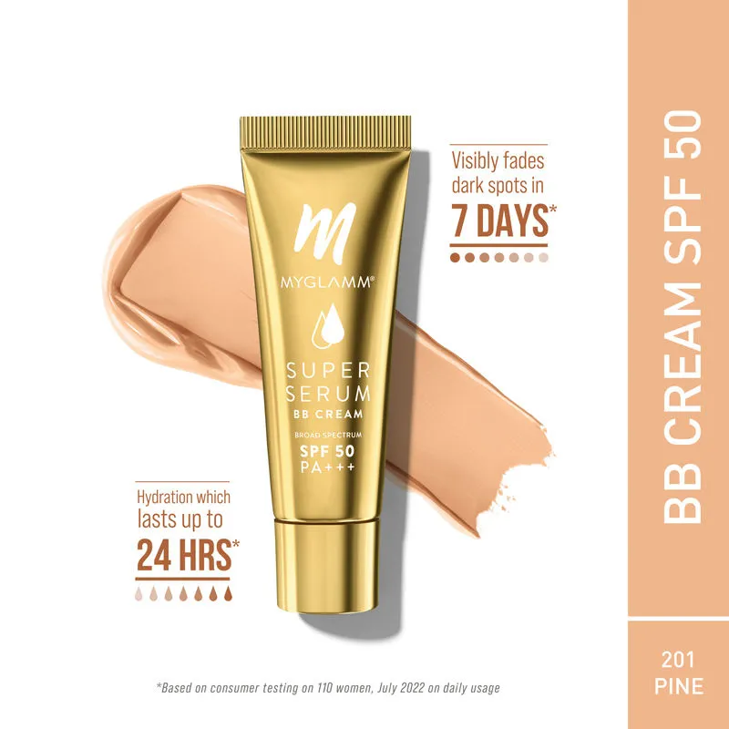 MyGlamm Super Serum BB Cream - 201 Pine