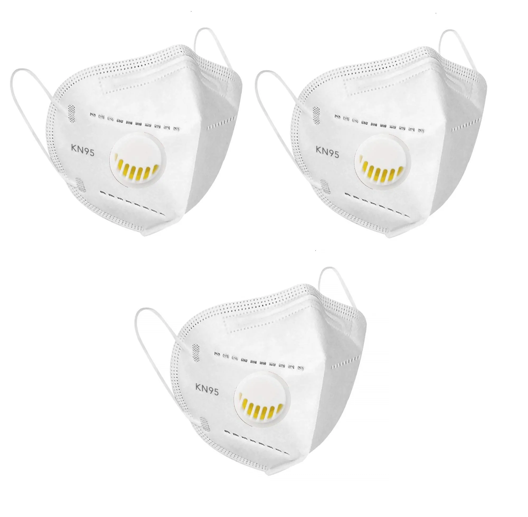 Diana Korr KN95 Filter Reusable Anti Pollution And Anti Virus Mask Respirator With Breathing Valve