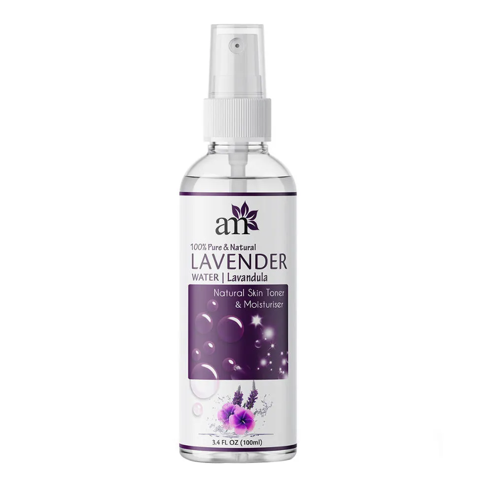 AromaMusk 100% Pure & Natural Lavender Water Toner