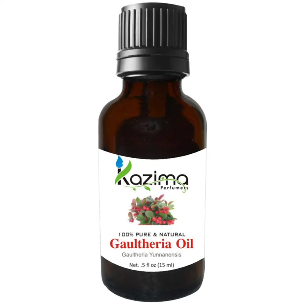 Kazima Gaultheria Oil,  15 ml  100% Pure & Natural