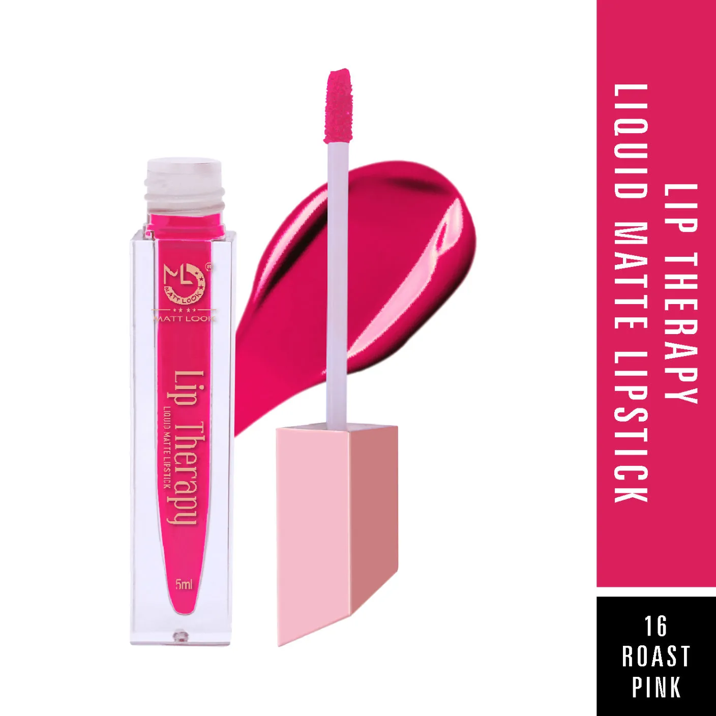 Matt look Lip Therapy Liquid Matte Lipstick - Roast Pink