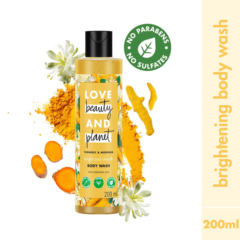 Love Beauty & Planet Turmeric & Moringa Body Wash 200ml