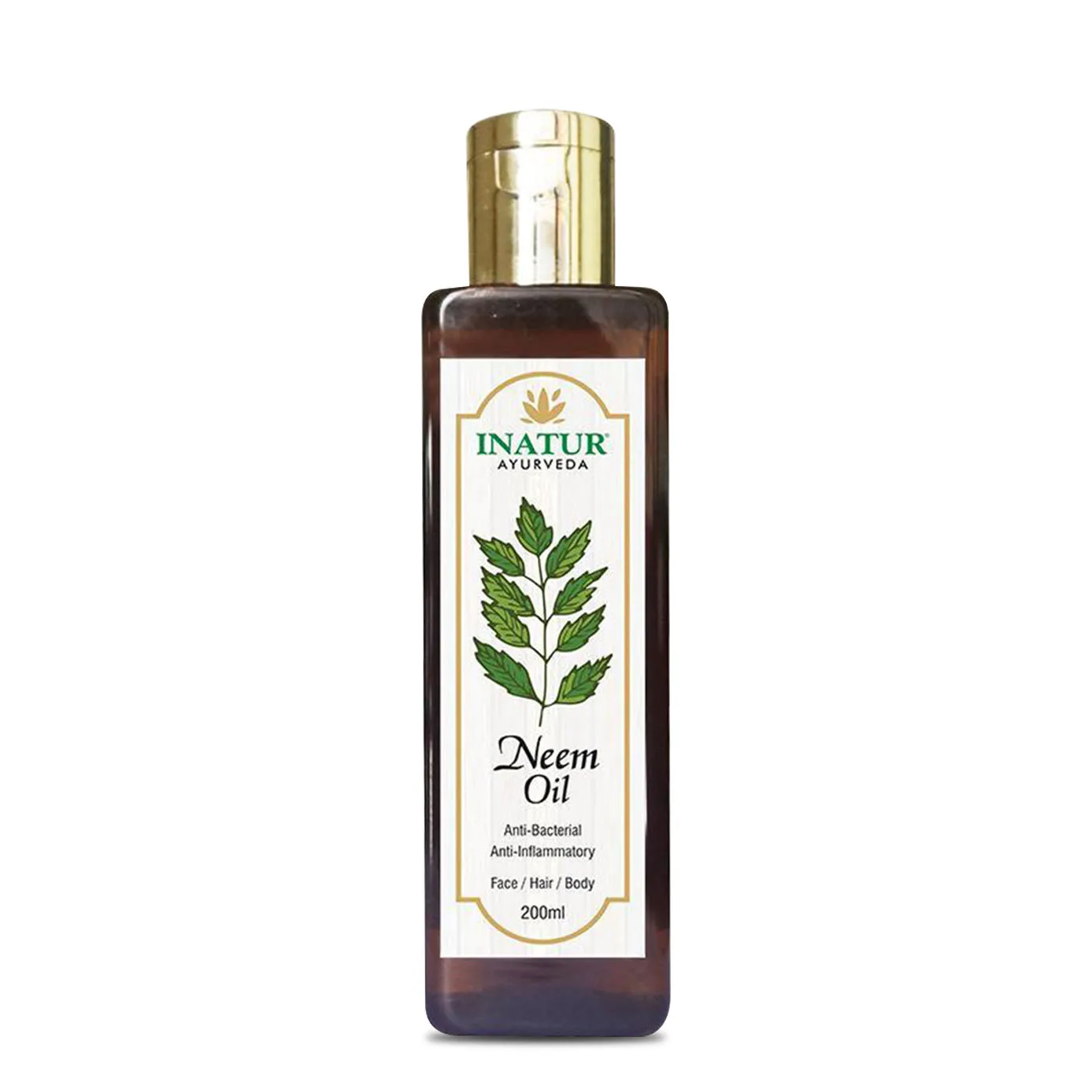 Inatur Neem Ayurvedic Oil For Face, Body & Hair