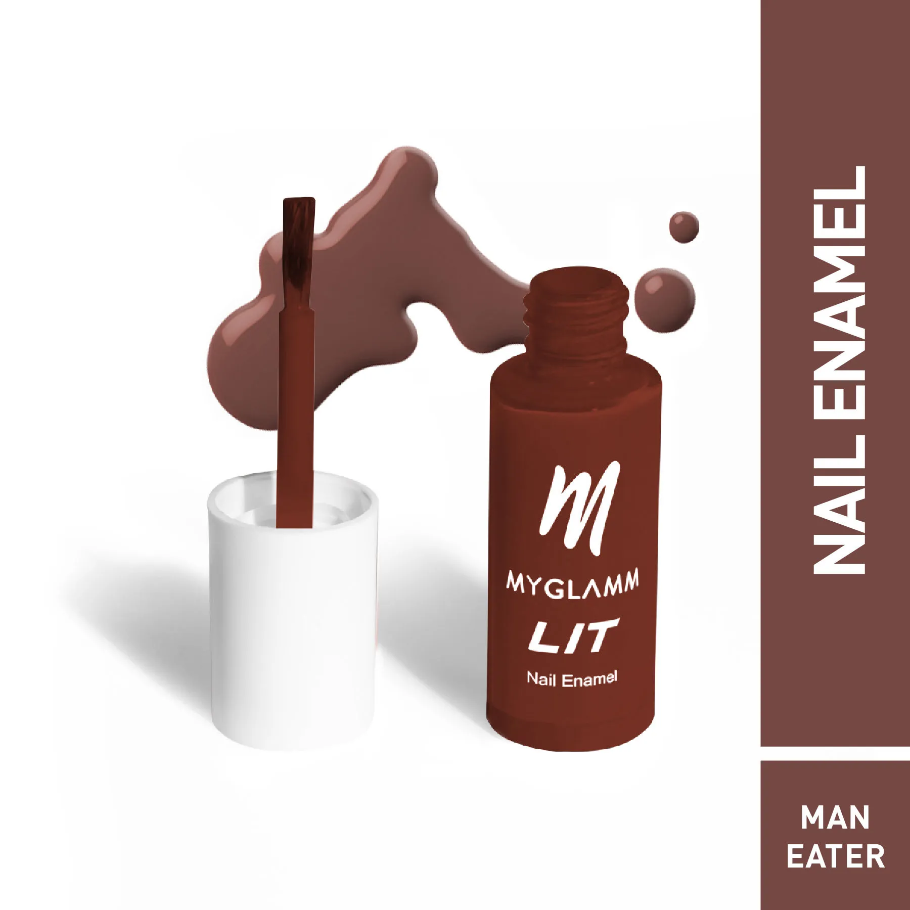 MyGlamm LIT Nail Enamel - Man Eater