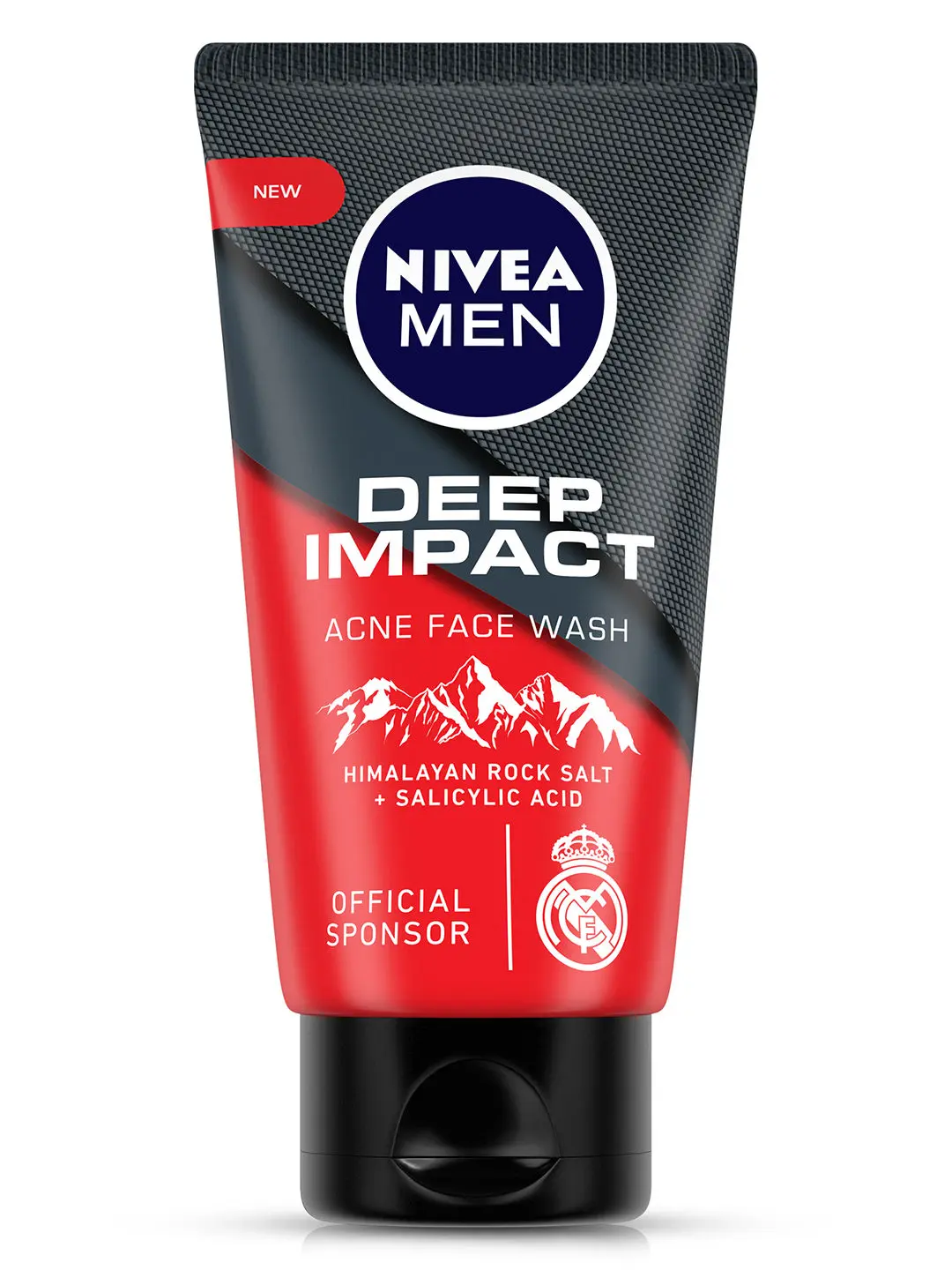 NIVEA MEN Facewash, Deep Impact Acne, with Himalayan Rock Salt (50 g)