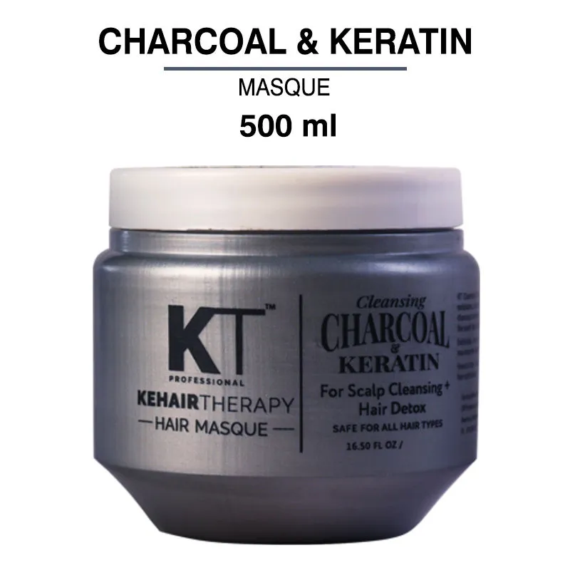 KT Professional Cleansing Charcoal & Keratin Masque