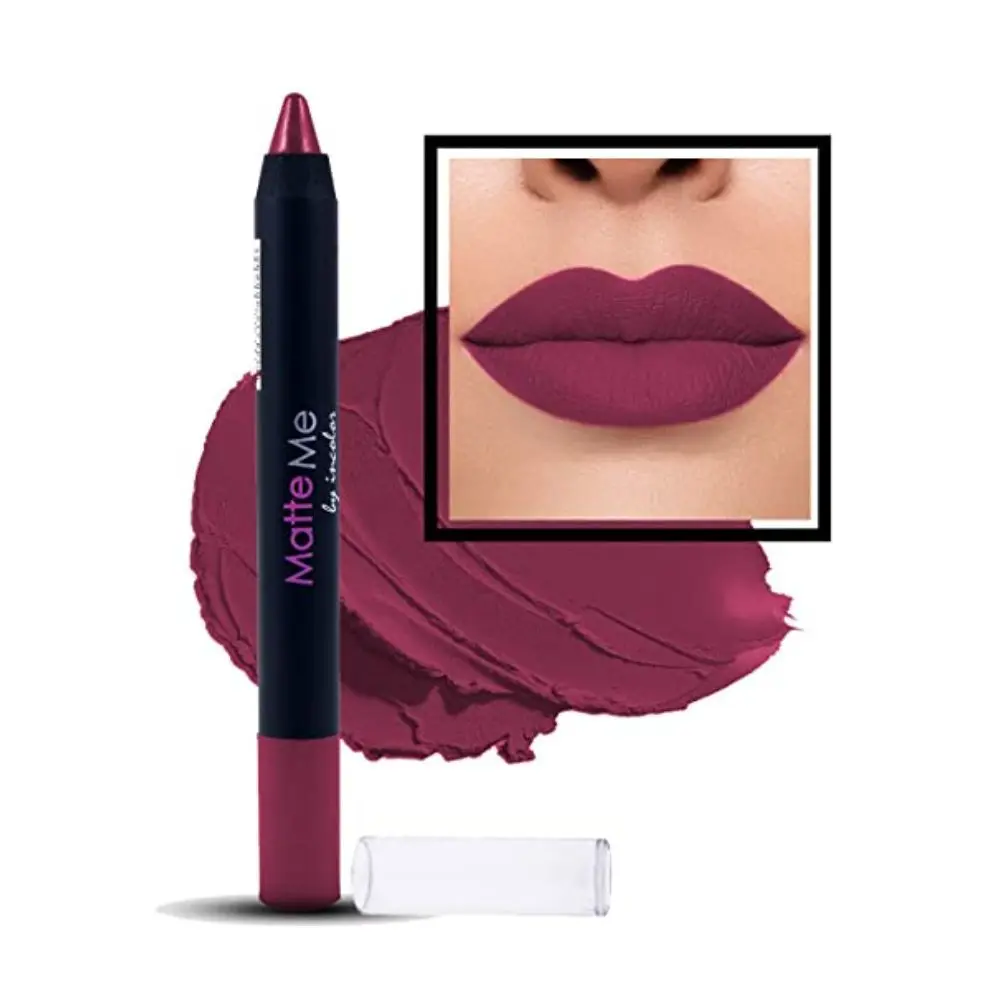 Incolor Matte Me Crayon Lipstick 10 Masquerade 2.3 Gms