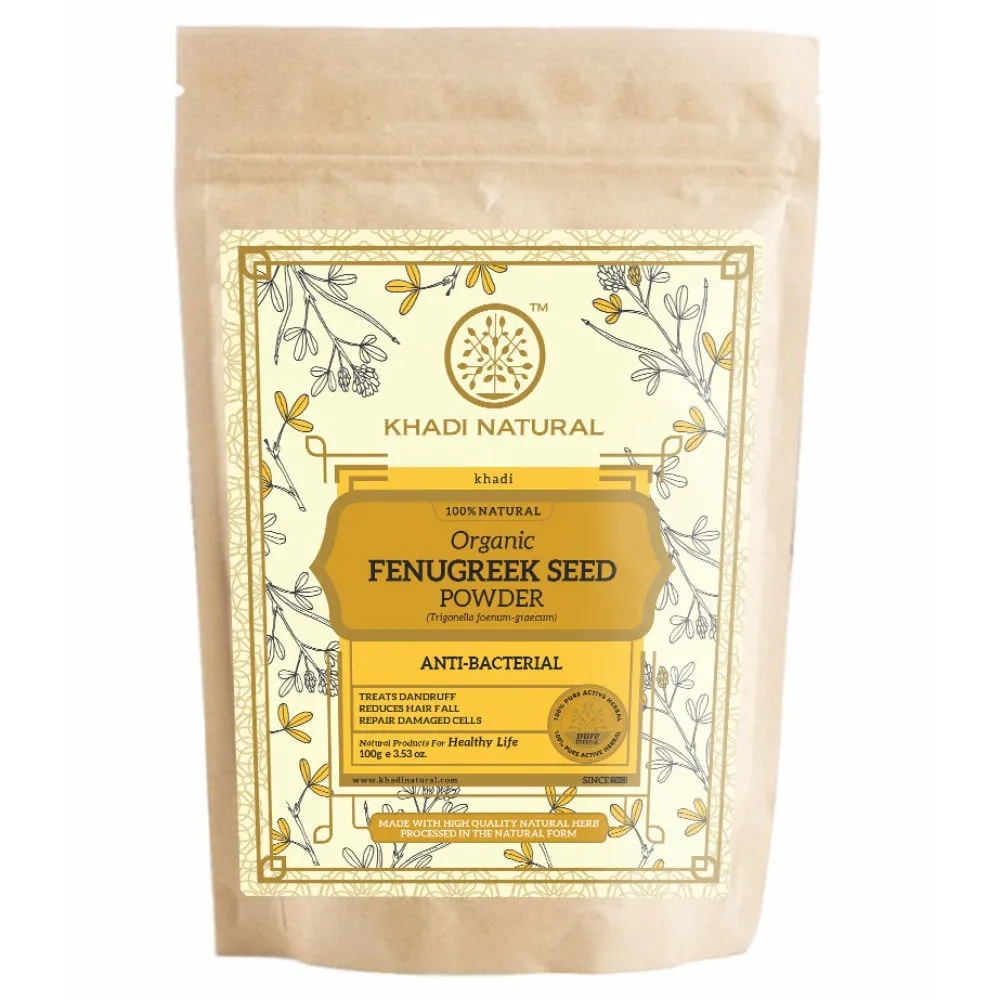 Khadi Natural Fenugreek Seed Organic Powder