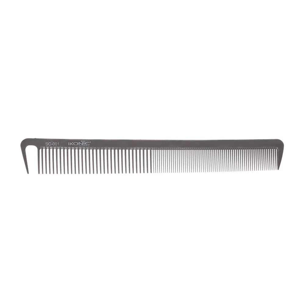 Ikonic Professional Silicon Heat Resistant Comb - 001 (Grey)