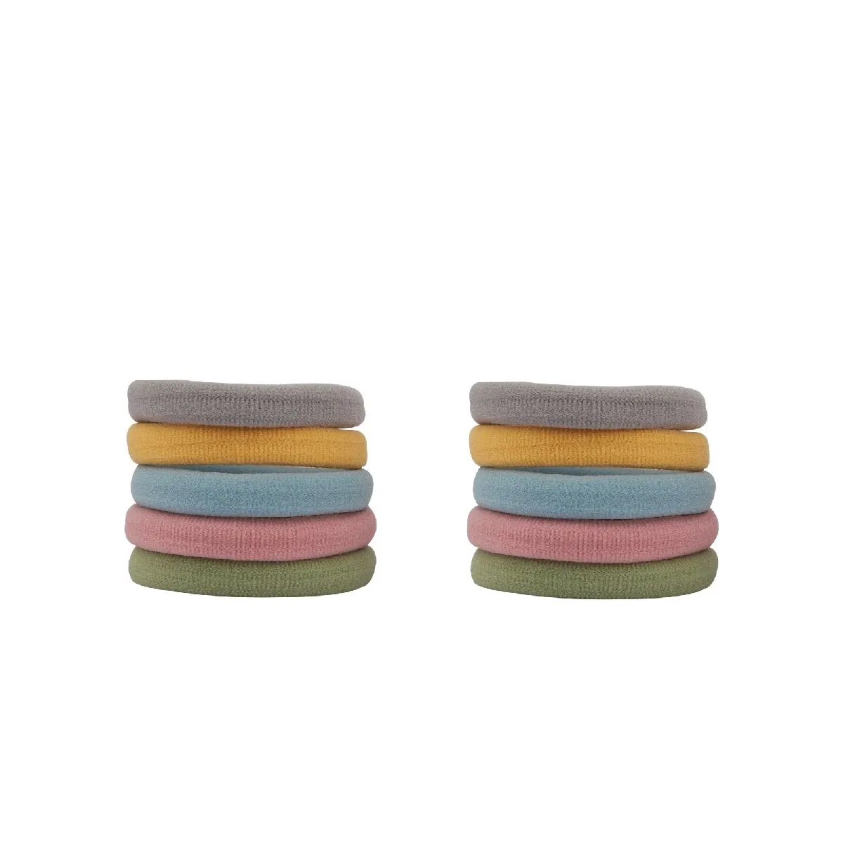 Bellofox Basic Pastel Hairties - Set Of 10