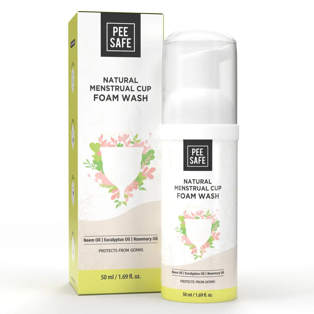 Pee Safe Natural Menstrual Cup Foam Wash (50 Ml)