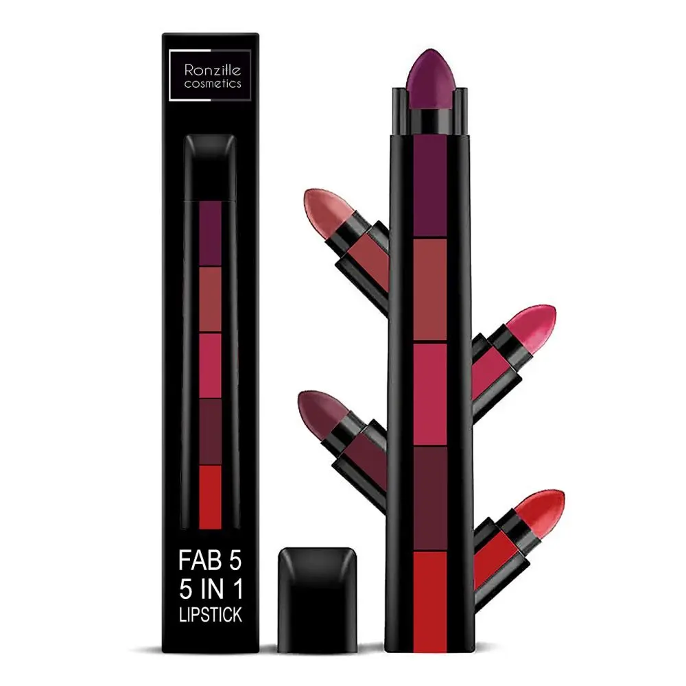 Ronzille Fab 5 Step Lipstick 5 in 1 Lipstick -B