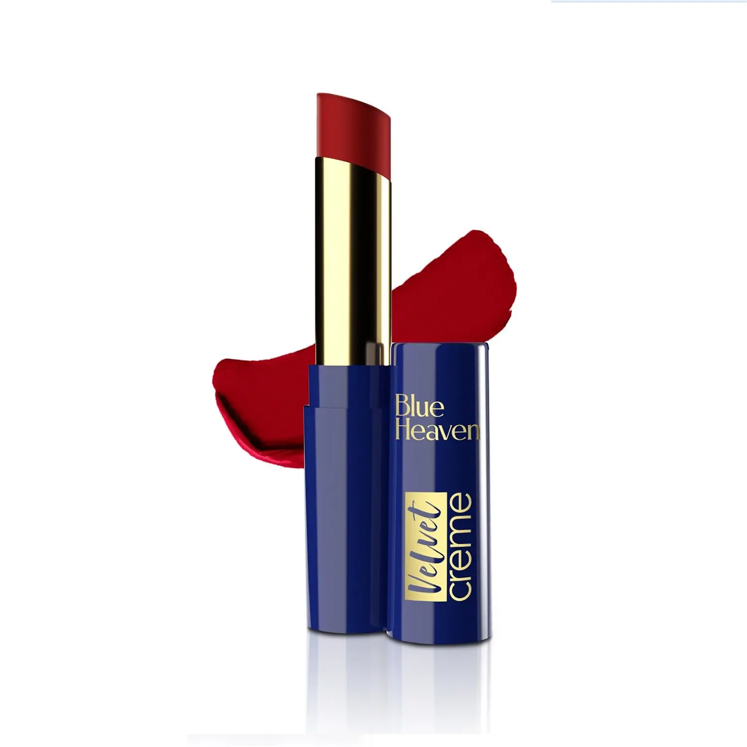 Blue Heaven Velvet Creme Lipstick, Siren Red, 3.5gm