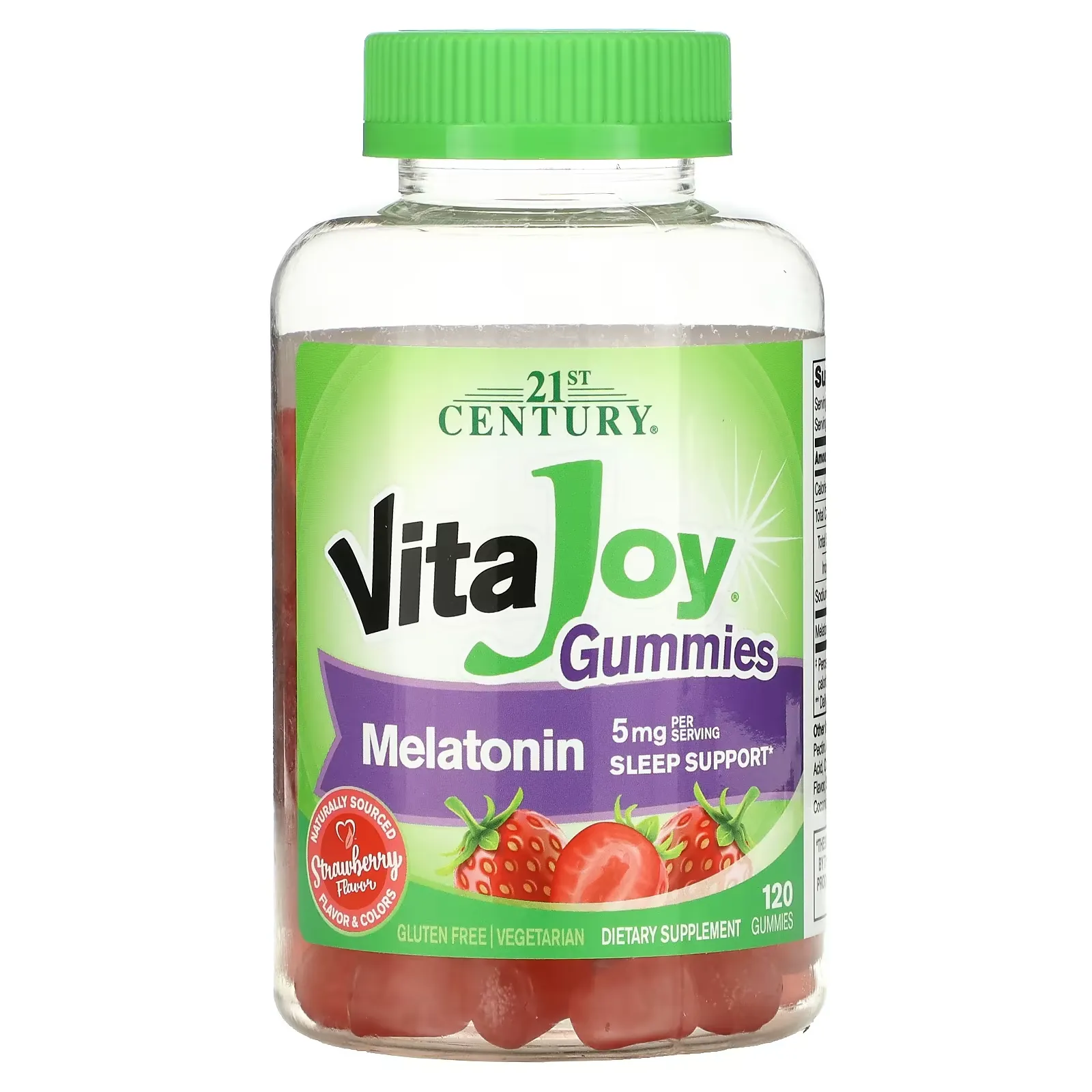 VitaJoy Melatonin Gummies, 2.5 mg, 120 Gummies