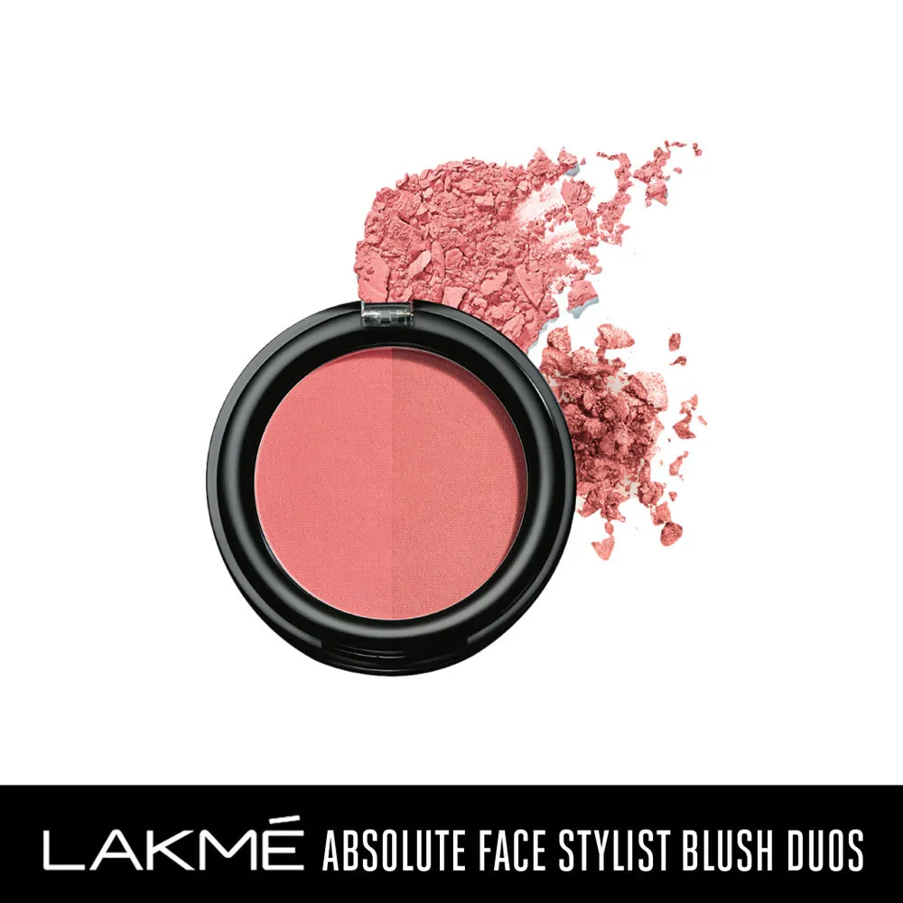 Lakme Absolute Face Stylist Blush Duos - Coral Blush