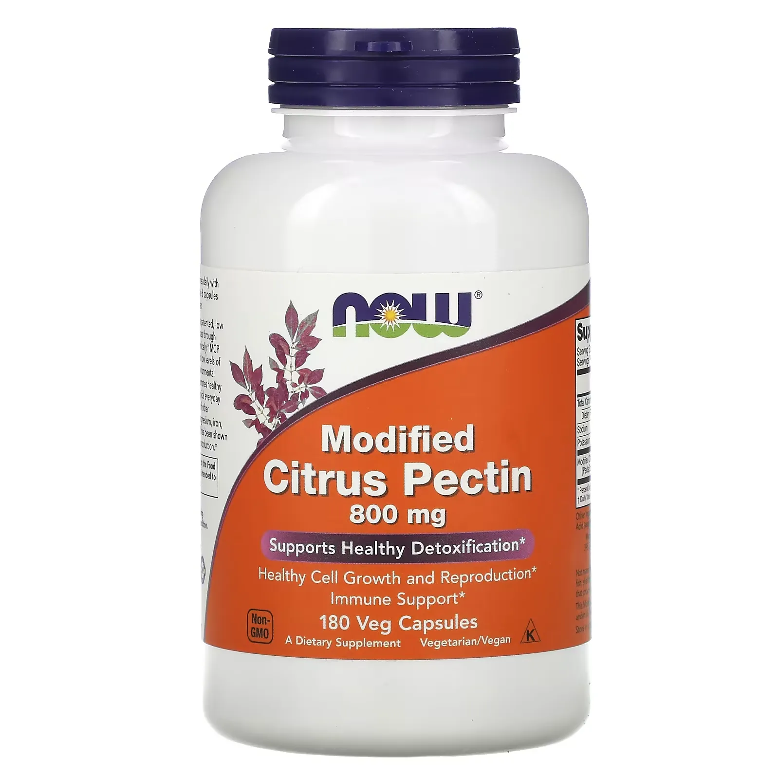 Modified Citrus Pectin, 800 mg, 180 Veg Capsules