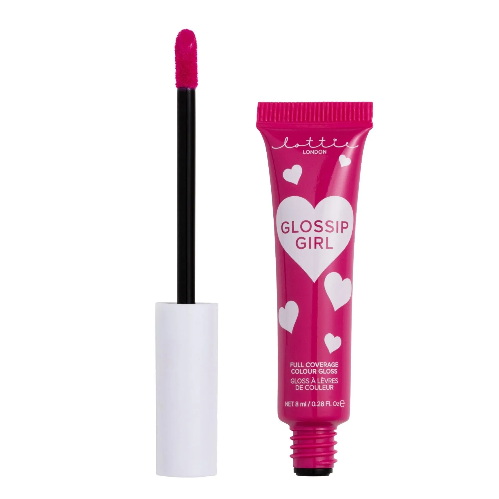 Lottie London Glossip Girl Colour Lip Gloss - Hashtag