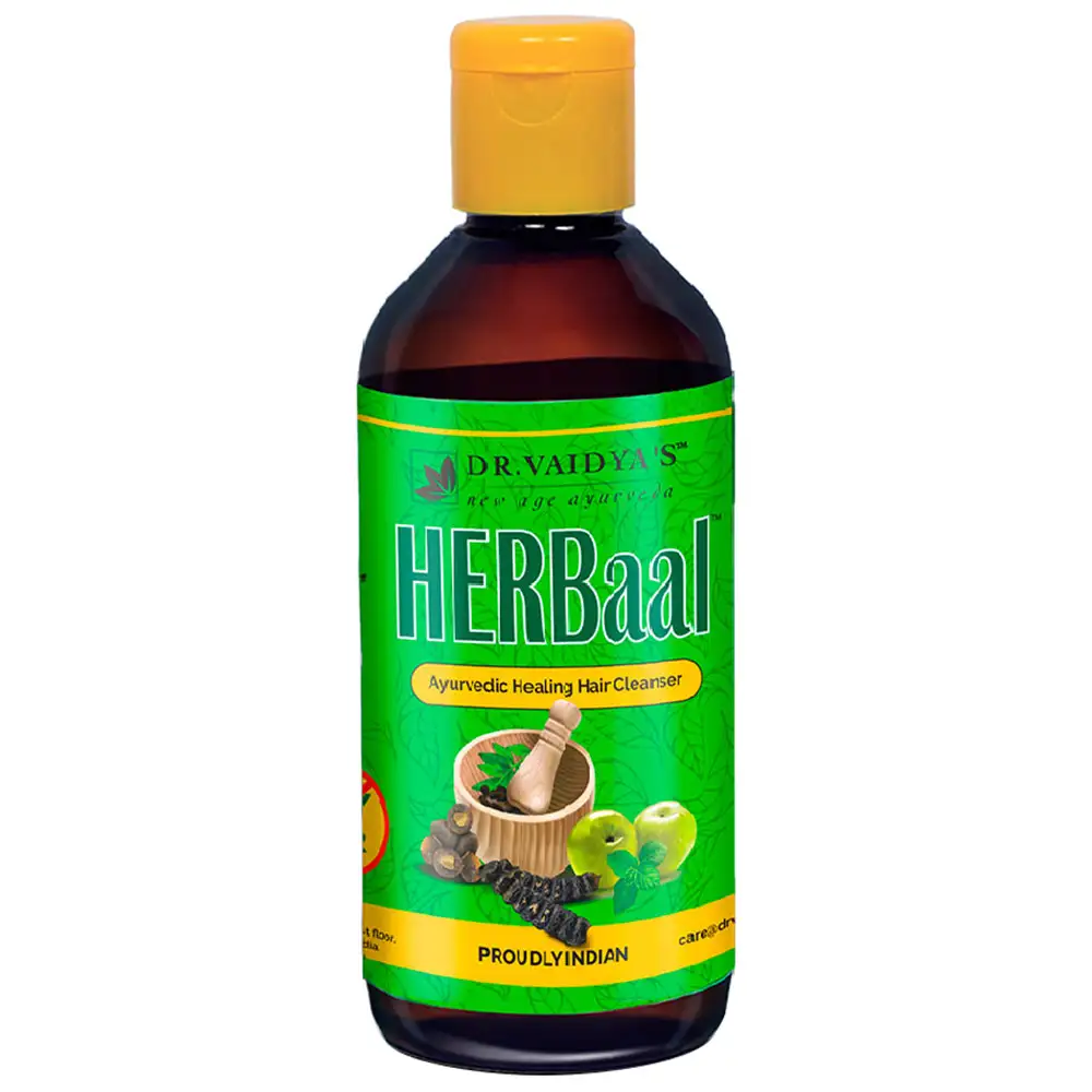 Dr. Vaidya's Herbaal Hair Cleanser,  200 ml  for All Hair Types