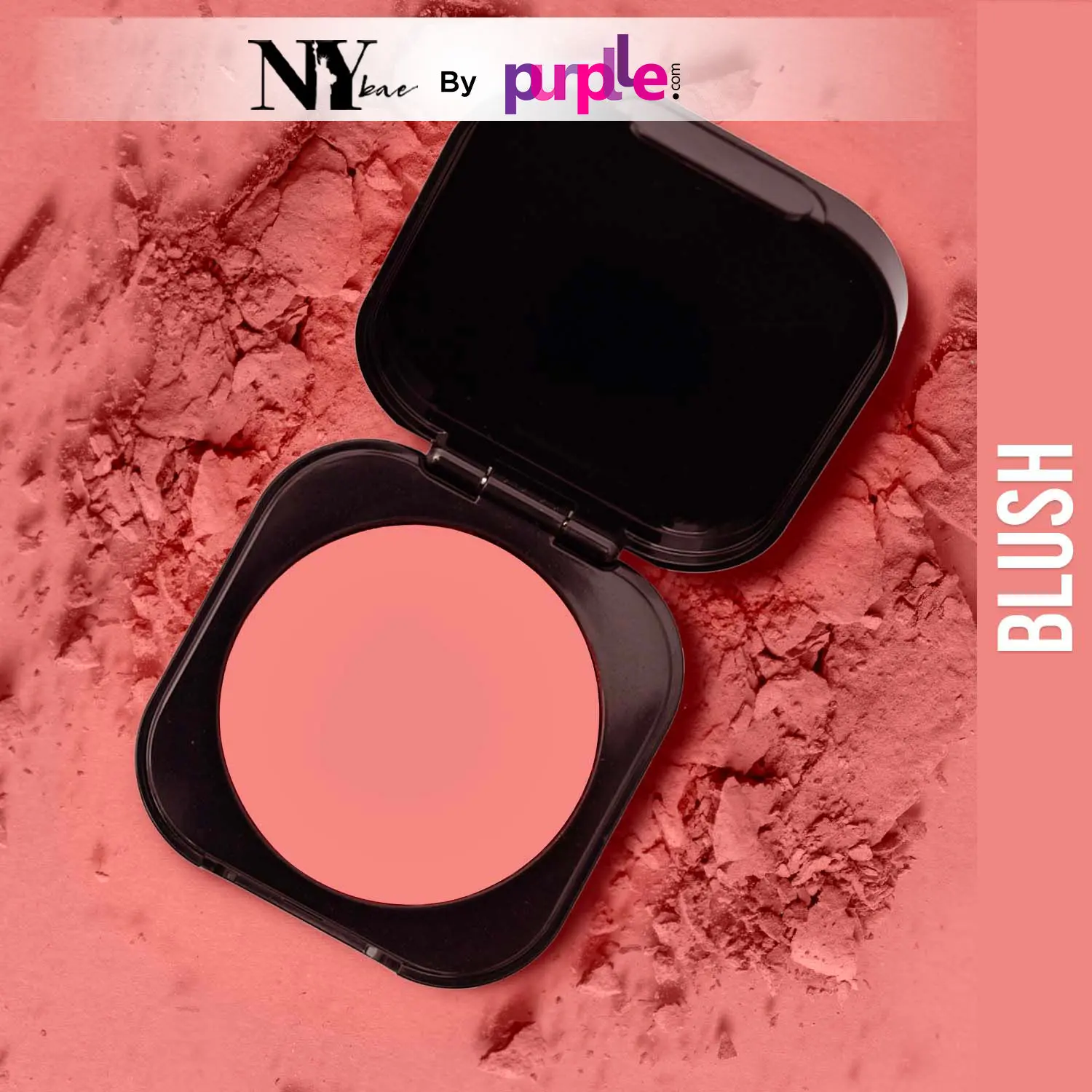 NY Bae Sunset Skyline Blush - Mauve Aurora 04 (5 g) | Mauve | Matte Finish | Rich Colour | Super Blendable | Multipurpose | Travel Friendly