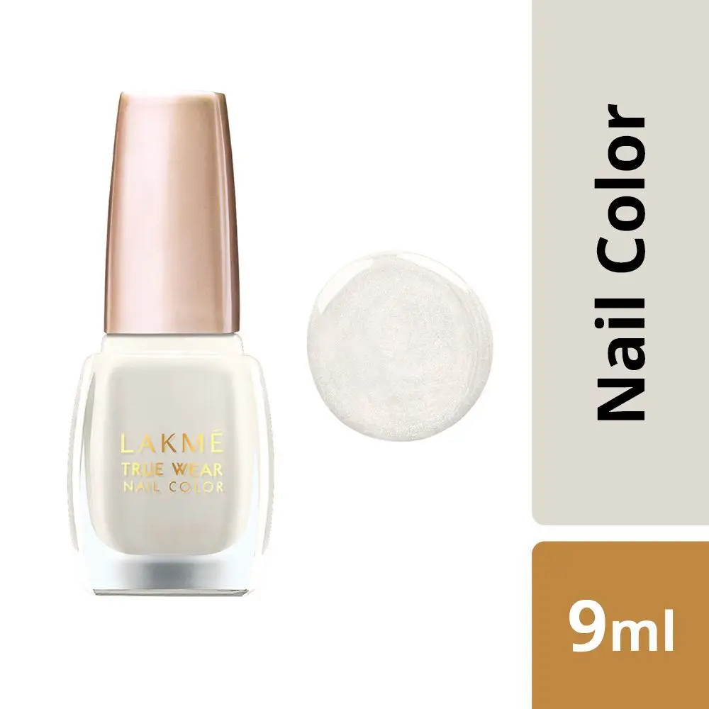 Lakme True Wear Nail Color - Classics Vanilla Nudes V014 (9 ml)