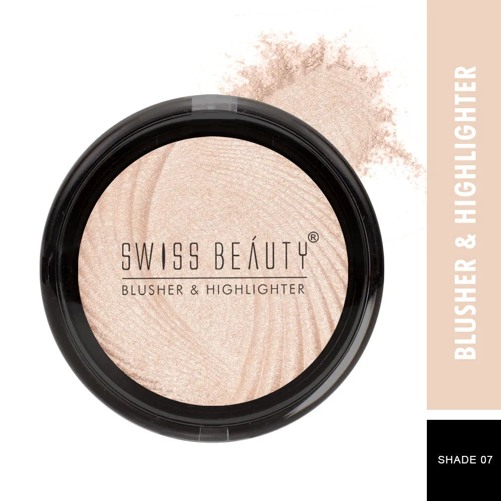 Swiss Beauty Blusher & Highlighter - Shade 07