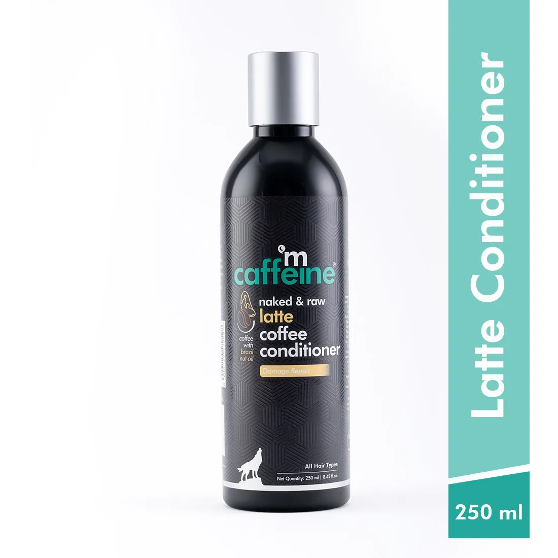 MCaffeine Latte Coffee Conditioner for Damage Repair with Coconut Milk & Keratin