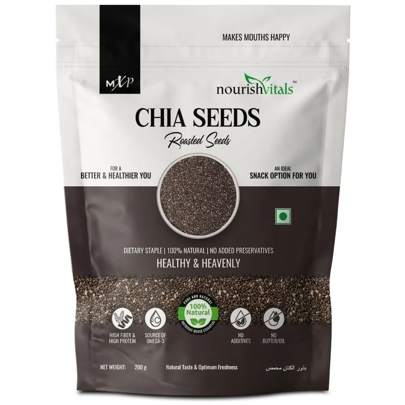 Nourish Vitals Chia Roasted Seeds