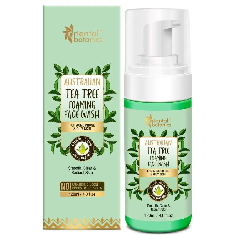 Oriental Botanics Australian Tea Tree Foaming Face Wash