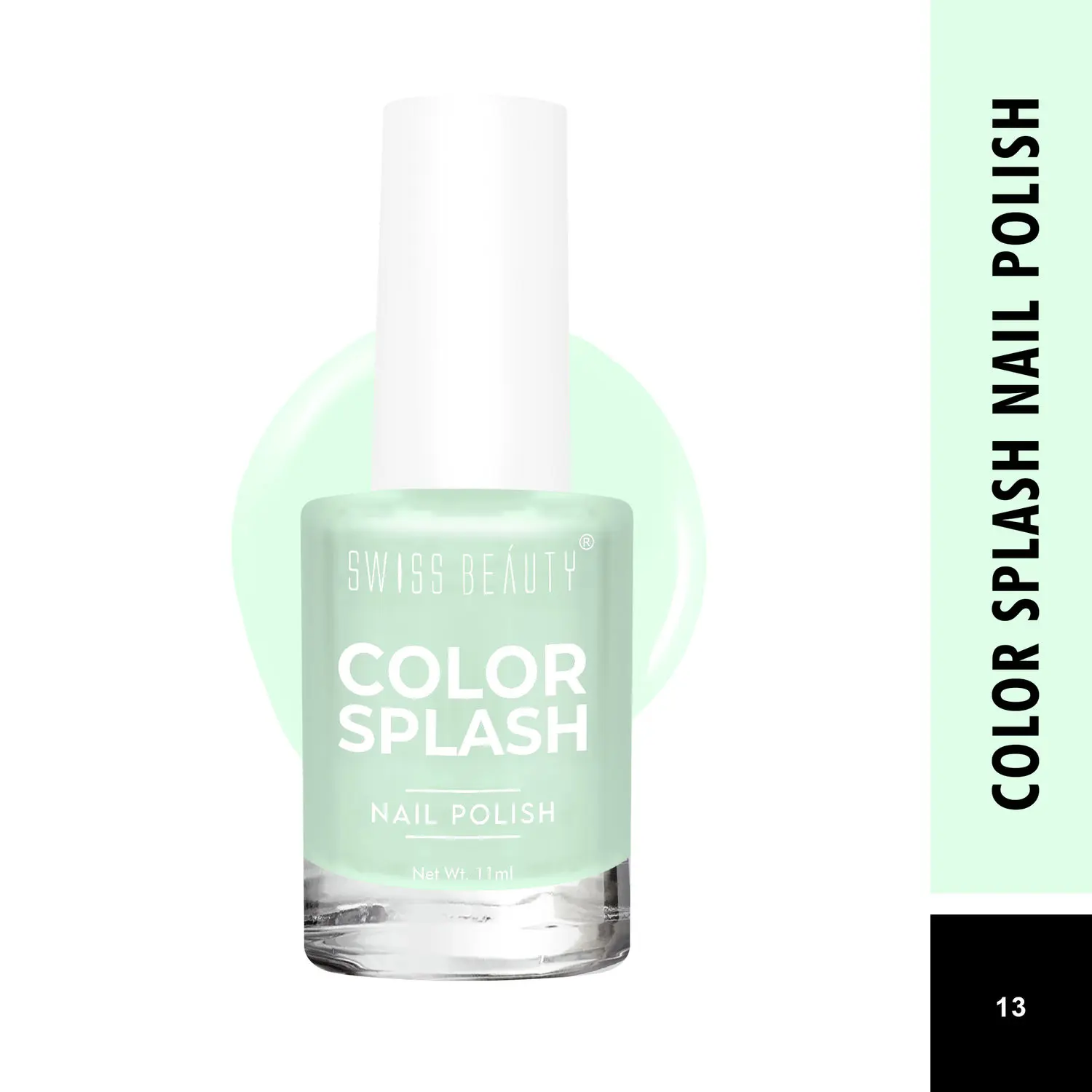 Swiss Beauty Color Splash Nail Polish Shade-13 (11 ml)