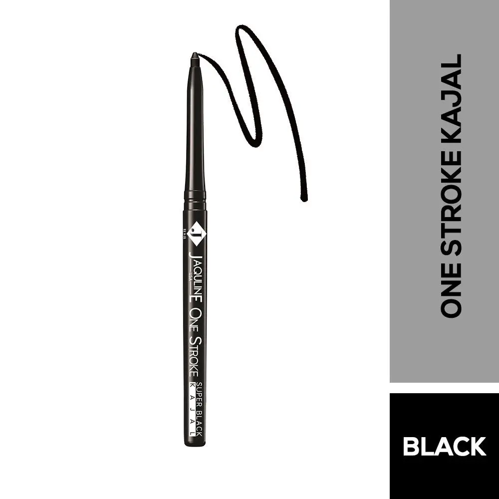 Jaquline USA OneStroke Super Black Kajal 0.30g