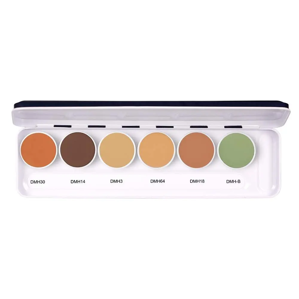 Ultra Hd Cover & Conceal 6 In 1 Dermashield Corrector & Foundation Palette