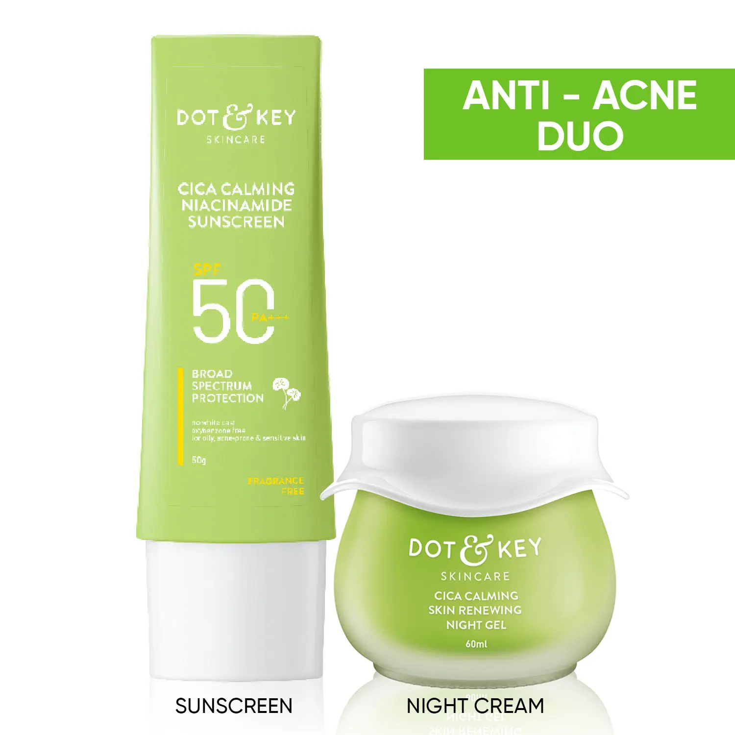 Dot & Key Bestselling CICA Anti Acne Sun Protect Duo