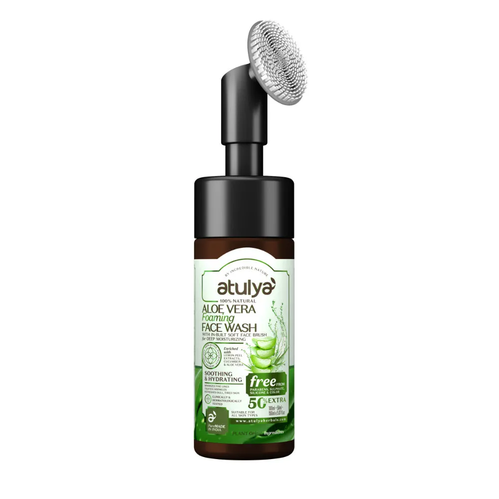 Atulya Aloe Vera Foaming Face Wash