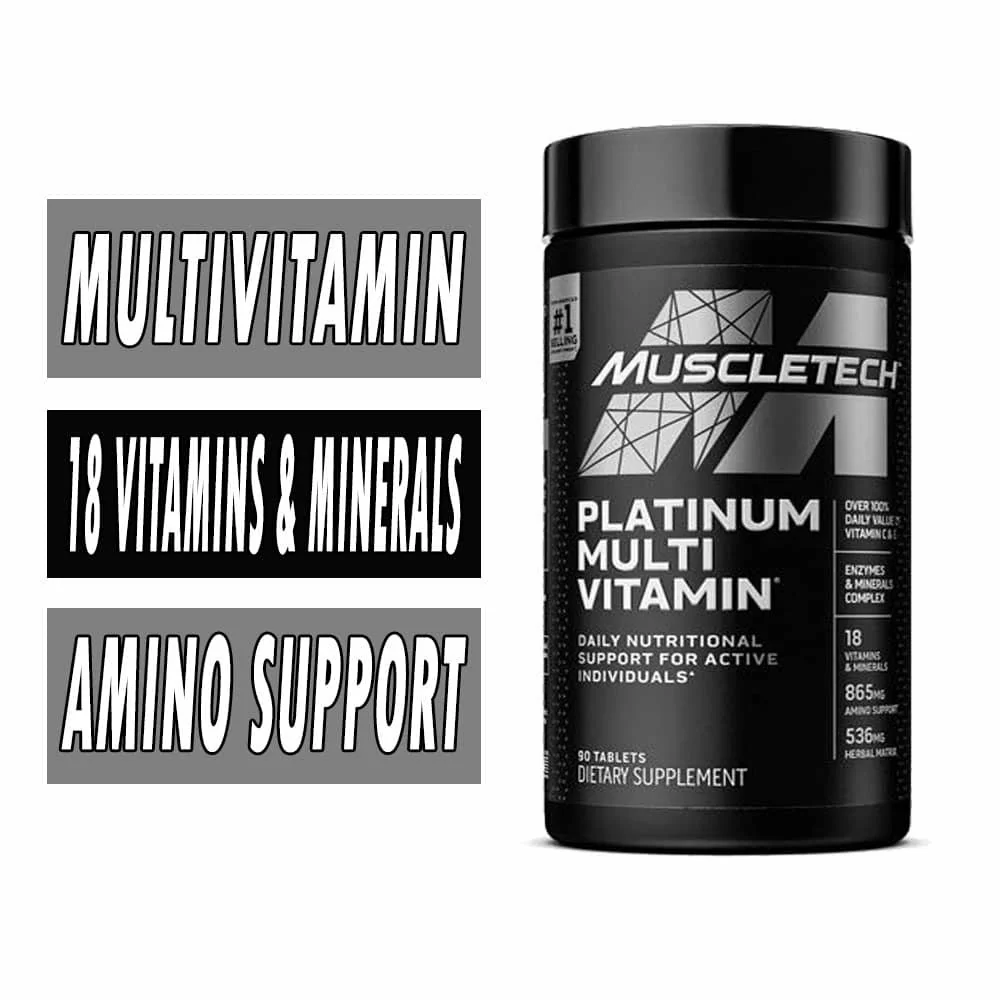 MuscleTech - Platinum MultiVitamin - 90 Tablets