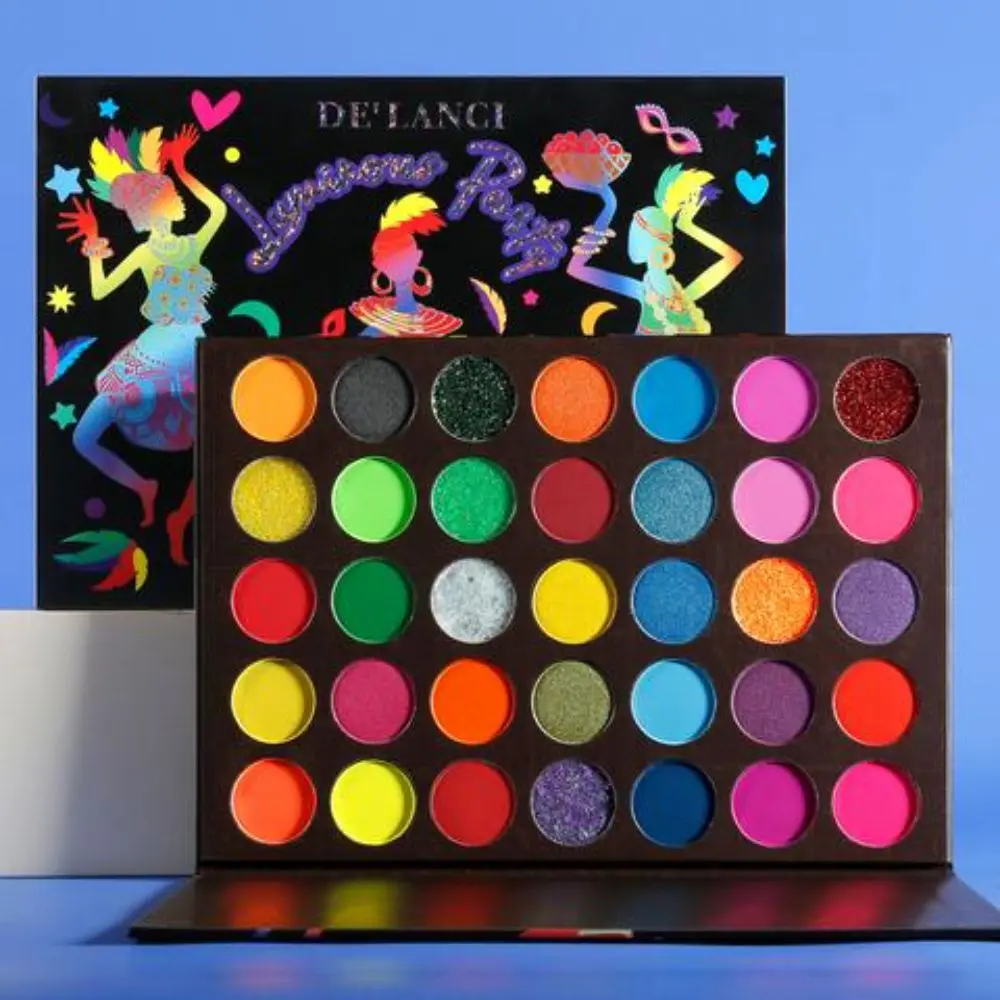 De'Lanci Luminous Party New Palette Uv Glow 49G