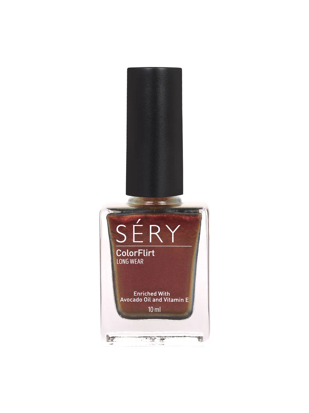 SERY Color Flirt Nail Enamel Brown Golden Tinch