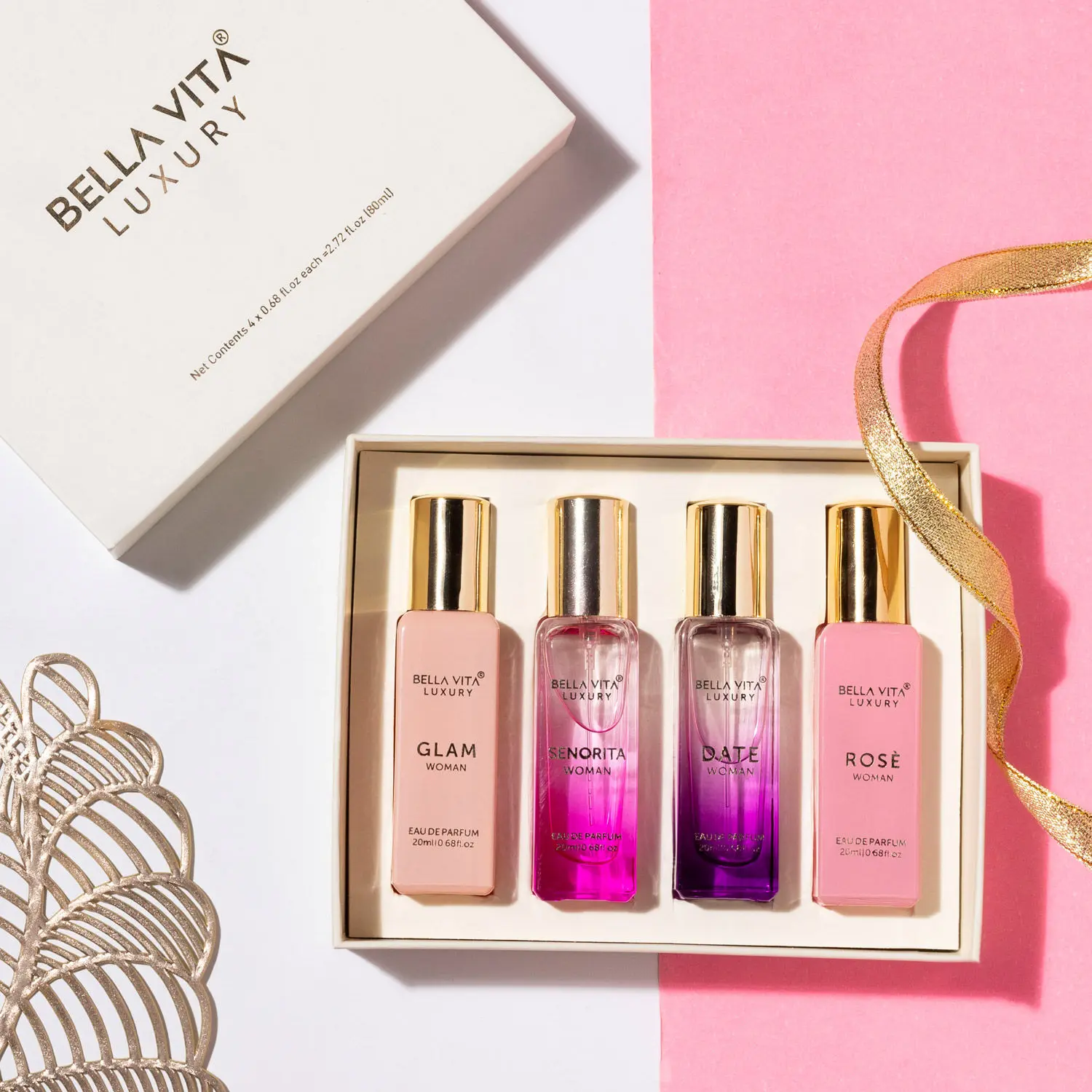 Bella Vita Luxury Perfumes Gift Set for Women(80ml)