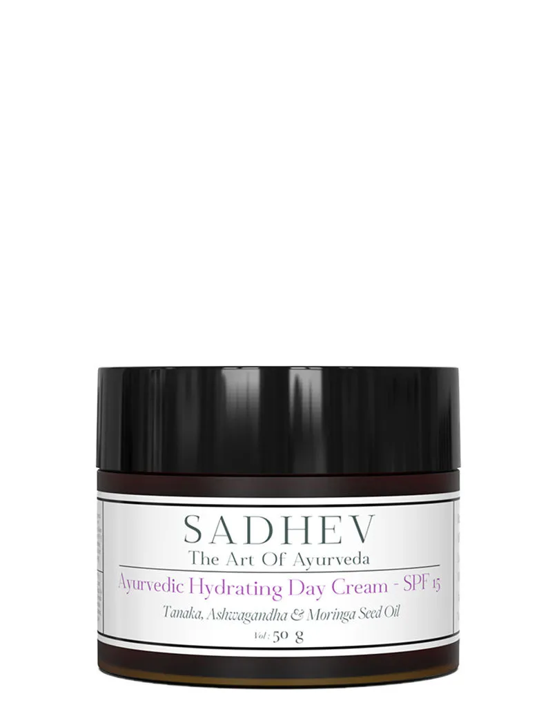 SADHEV Ayurvedic Hydrating Day Cream SPF 15