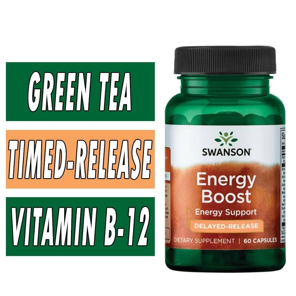 Swanson Energy Boost - Delayed Release - 60 Capsules