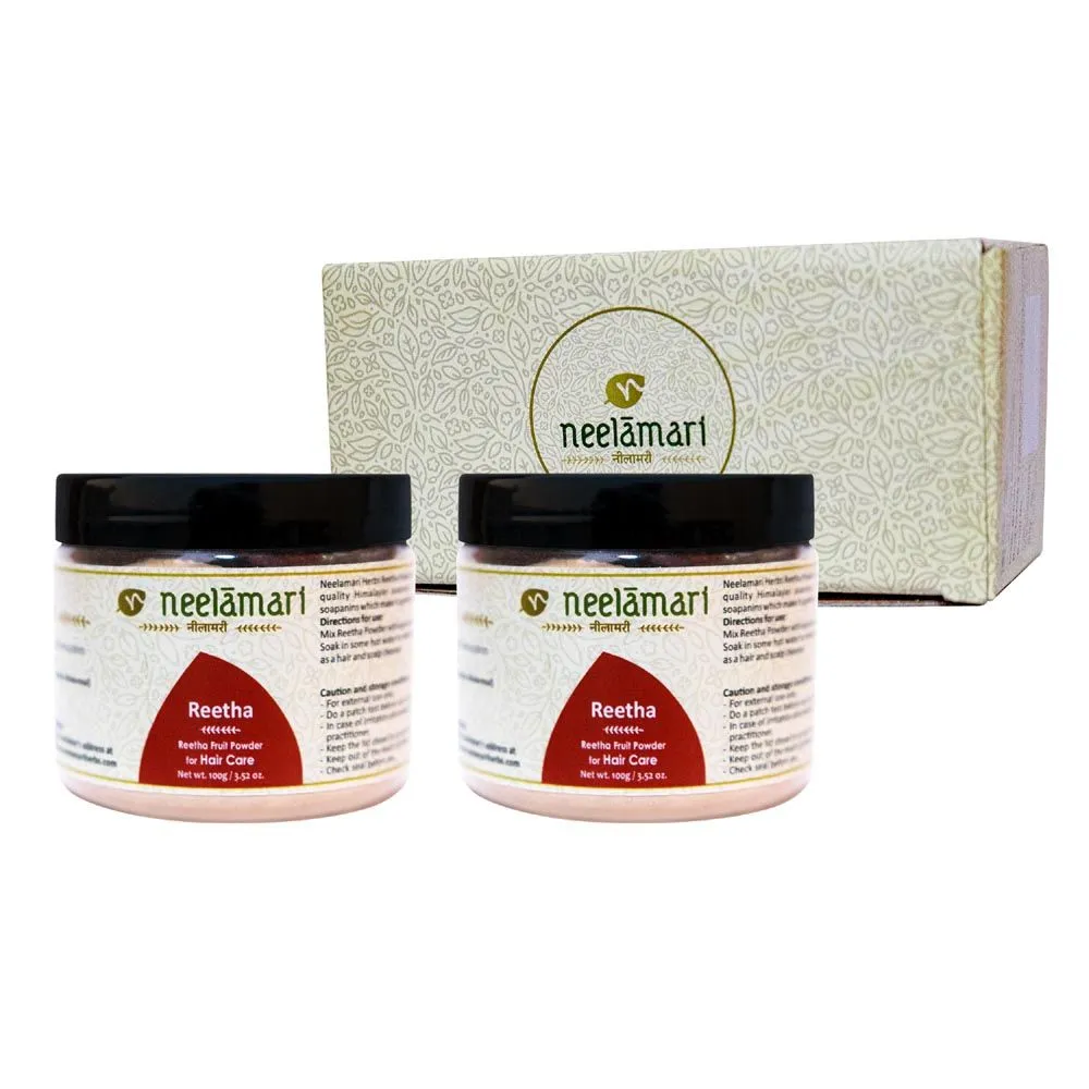 Neelamari 100% Natural Reetha Fruit Hair & Skin Care Powder