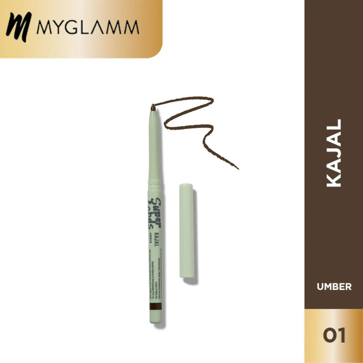 MyGlamm Superfoods Kajal-Umber-0.35gm