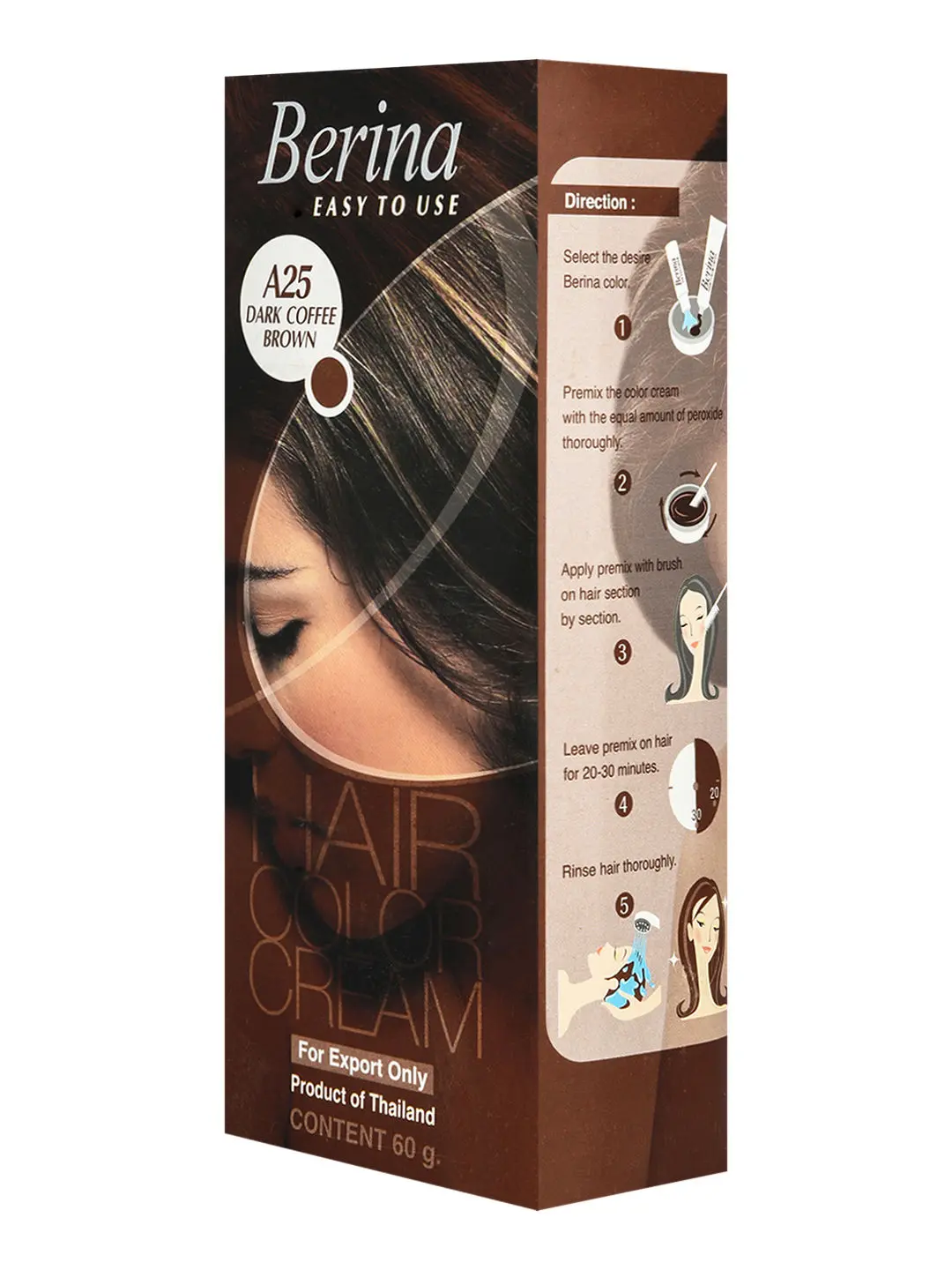 A25 Dark Coffee Brown