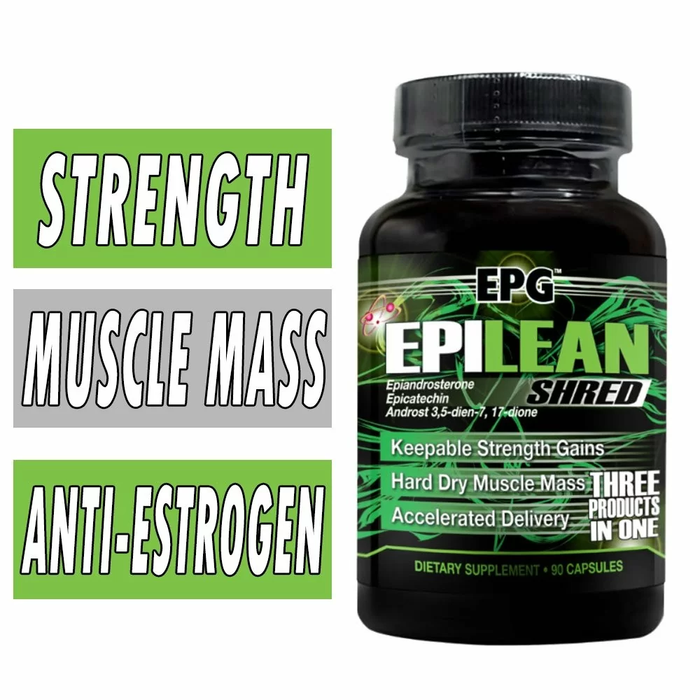 Epilean Shred - EPG - 90 Capsules - Lean Muscle Gainer