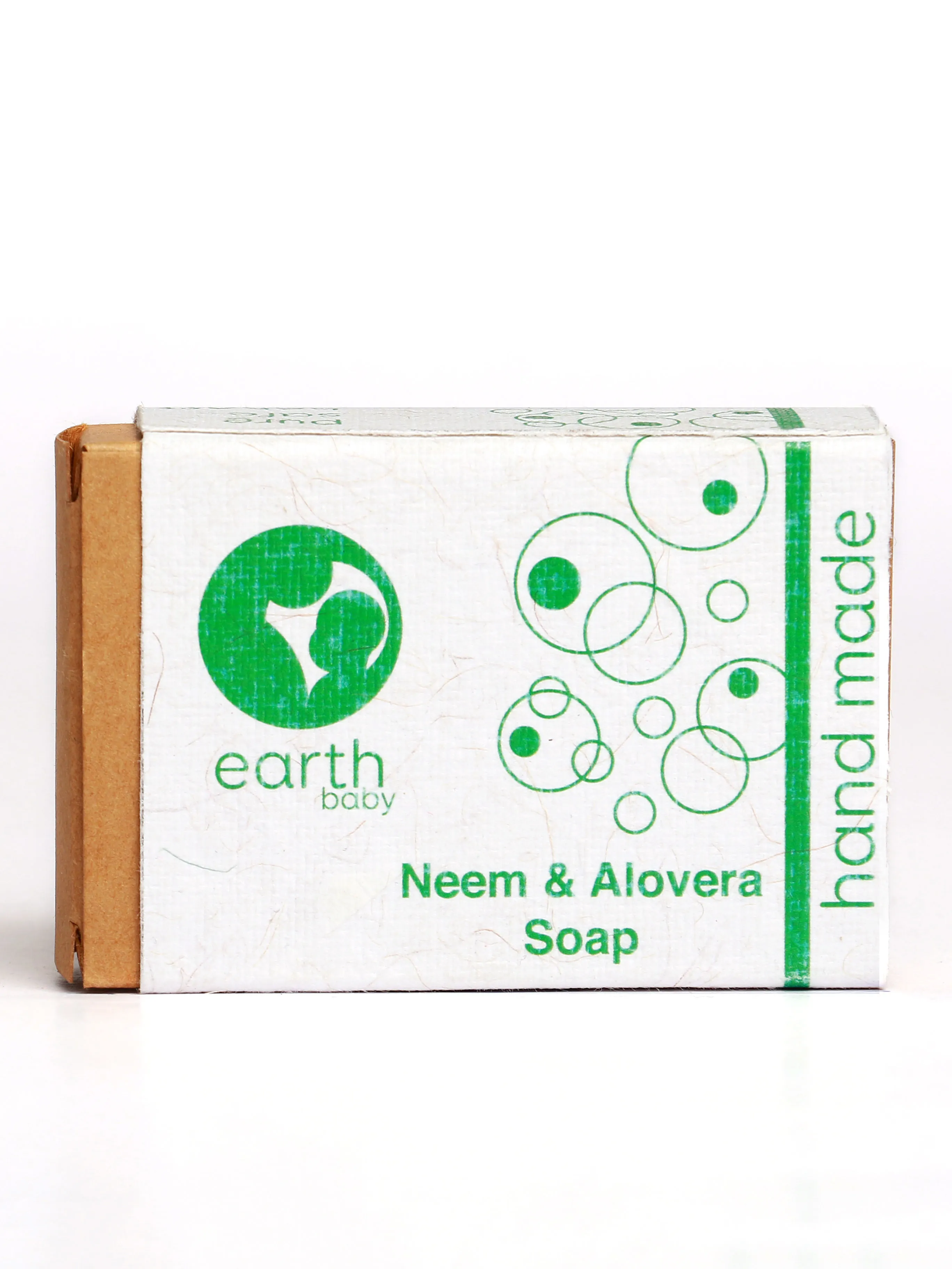 earthBaby Neem & Aloevera Handmade Soap 100Gm