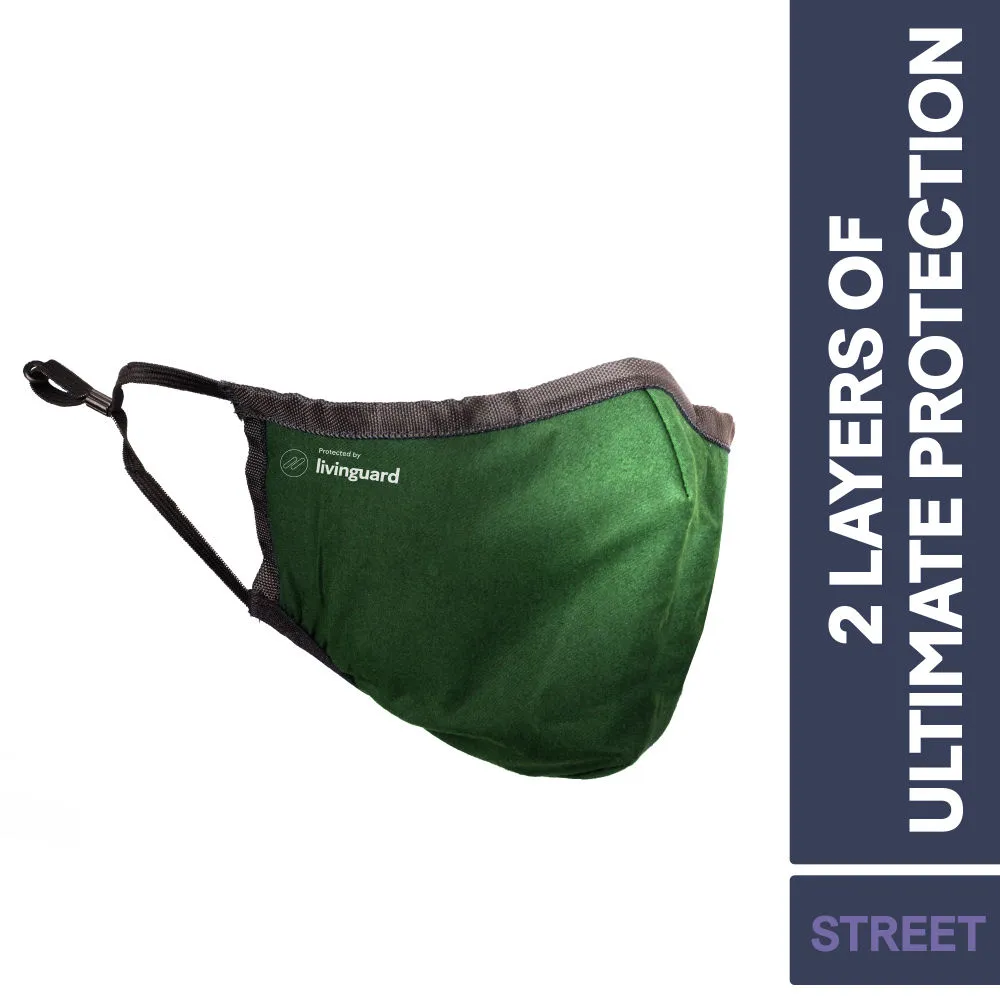 Livinguard Face Mask Street Medium - Olive