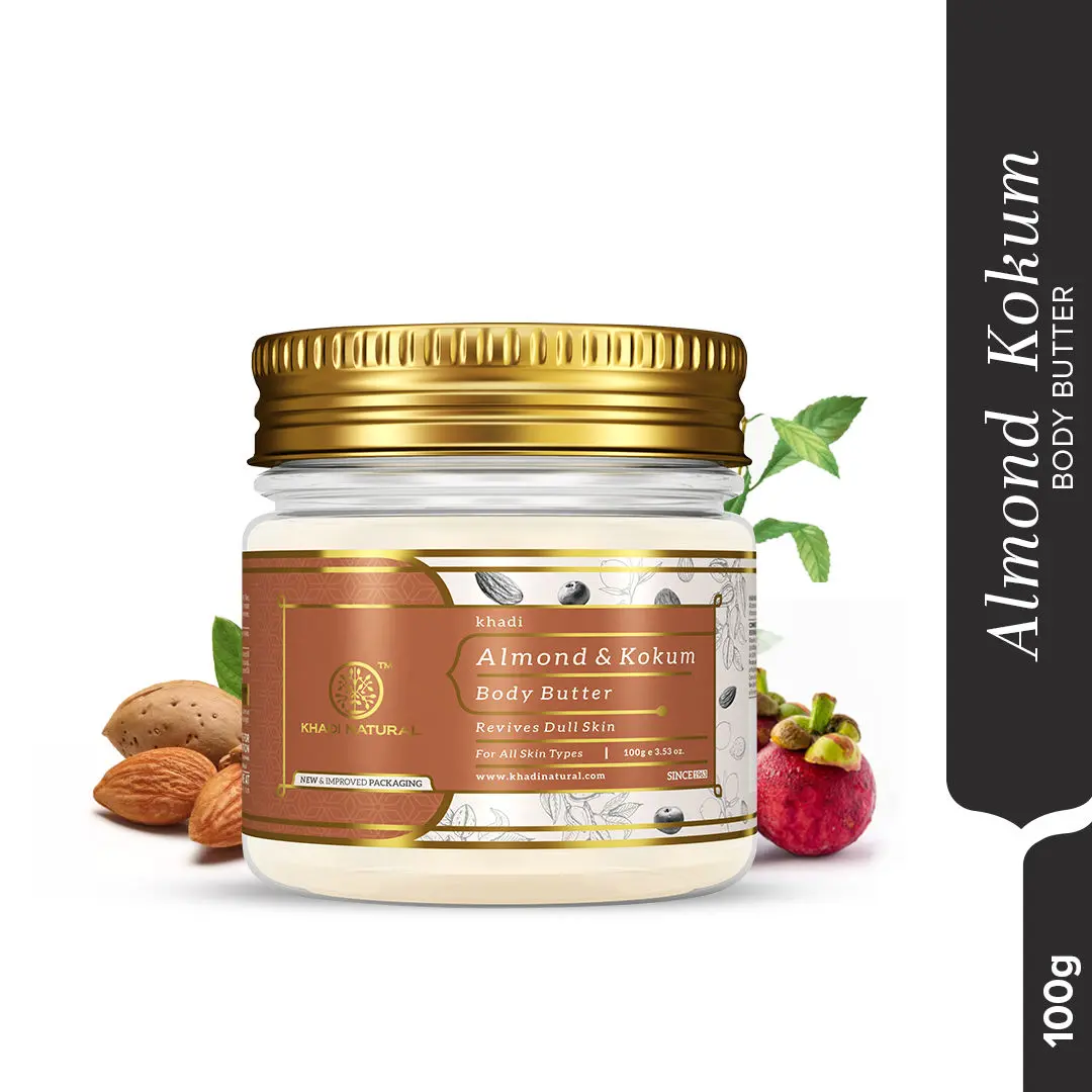 Khadi Natural Ayurvedic Almond & Kokum Body Butter (100 g)